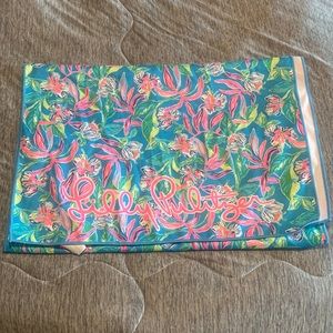 Lily Pulitzer large workout towel